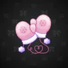 Snow Mittens #338