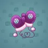 Snow Mittens #394