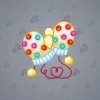 Snow Mittens #424