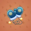 Snow Mittens #490
