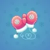 Snow Mittens #606