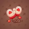 Snow Mittens #742