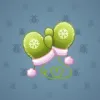 Snow Mittens #786