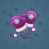 Snow Mittens #987
