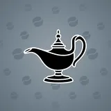 Genie Lamp #1007 Genie Lamp #1007