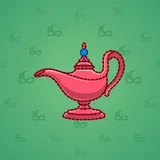 Genie Lamp #1015 Genie Lamp #1015