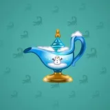 Genie Lamp #1035 Genie Lamp #1035