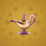 Genie Lamp #1055 Genie Lamp #1055