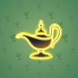 Genie Lamp #1076 Genie Lamp #1076