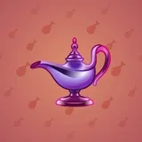 Genie Lamp #1078 Genie Lamp #1078