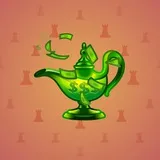Genie Lamp #1085 Genie Lamp #1085