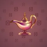 Genie Lamp #1087 Genie Lamp #1087