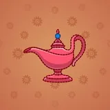 Genie Lamp #1088 Genie Lamp #1088