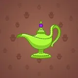 Genie Lamp #1107 Genie Lamp #1107