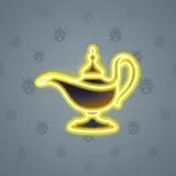Genie Lamp #1108 Genie Lamp #1108