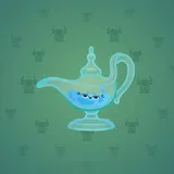 Genie Lamp #1121 Genie Lamp #1121
