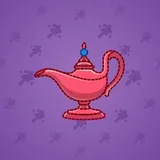 Genie Lamp #1124 Genie Lamp #1124