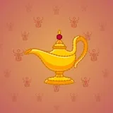 Genie Lamp #1134 Genie Lamp #1134