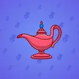 Genie Lamp #1146 Genie Lamp #1146