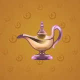 Genie Lamp #1188 Genie Lamp #1188
