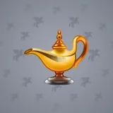 Genie Lamp #1195 Genie Lamp #1195