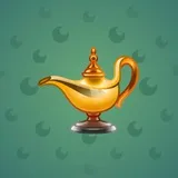 Genie Lamp #1198 Genie Lamp #1198