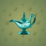 Genie Lamp #1208 Genie Lamp #1208
