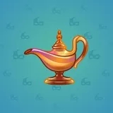 Genie Lamp #1210