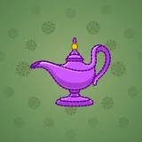 Genie Lamp #1230
