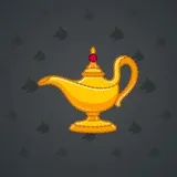 Genie Lamp #1236