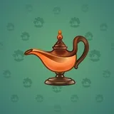 Genie Lamp #1243 Genie Lamp #1243