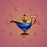 Genie Lamp #1244 Genie Lamp #1244