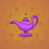 Genie Lamp #1247