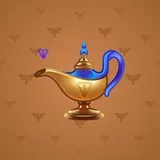 Genie Lamp #1263 Genie Lamp #1263
