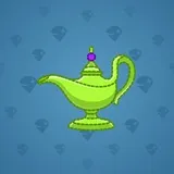 Genie Lamp #1267 Genie Lamp #1267
