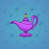 Genie Lamp #1273