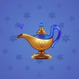 Genie Lamp #1279 Genie Lamp #1279