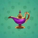 Genie Lamp #1281 Genie Lamp #1281