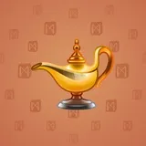 Genie Lamp #1287 Genie Lamp #1287