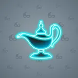 Genie Lamp #1316 Genie Lamp #1316