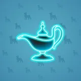Genie Lamp #1317 Genie Lamp #1317