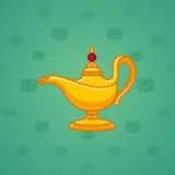 Genie Lamp #1326 Genie Lamp #1326