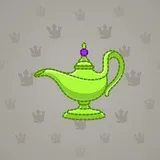 Genie Lamp #1334 Genie Lamp #1334