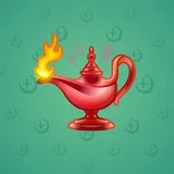 Genie Lamp #1336 Genie Lamp #1336