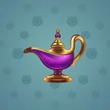 Genie Lamp #1343 Genie Lamp #1343
