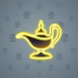 Genie Lamp #1345 Genie Lamp #1345