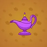 Genie Lamp #1348 Genie Lamp #1348