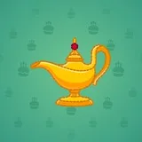 Genie Lamp #1351