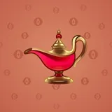 Genie Lamp #1352 Genie Lamp #1352