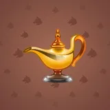 Genie Lamp #1355 Genie Lamp #1355